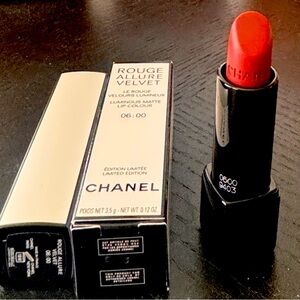 Chanel Rouge Allure Velvet Luminous Matt Lipstick 06:00 ( Brand New)